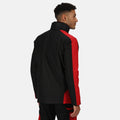 Graphite Black-Raspberry Red - Lifestyle - Regatta Mens Contrast Full Zip Jacket