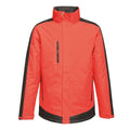 Raspberry Red-Graphite Black - Front - Regatta Professional Womens-Ladies Contrast Full Zip Jacket
