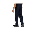 Navy - Back - Regatta Mens Pro Action Waterproof Trousers - Regular