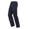 Navy - Side - Regatta Professional Mens Waterproof Trousers
