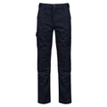 Navy - Front - Regatta Professional Mens Cargo Waterproof Trousers