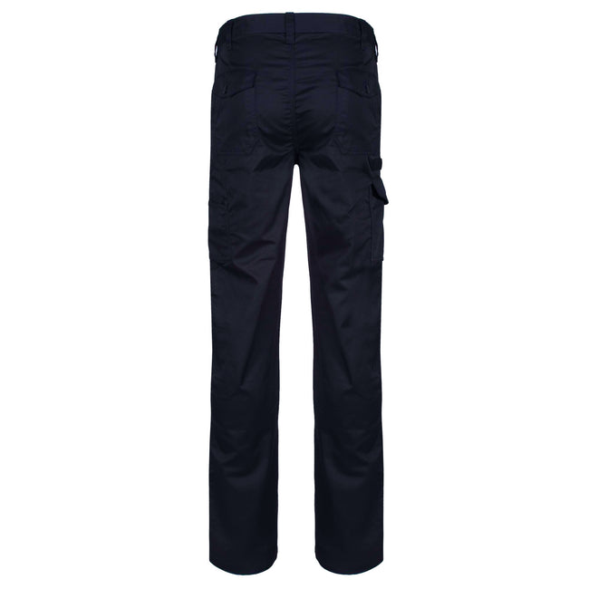 Navy - Pack Shot - Regatta Professional Mens Cargo Waterproof Trousers