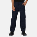 Navy - Back - Regatta Professional Mens Waterproof Trousers