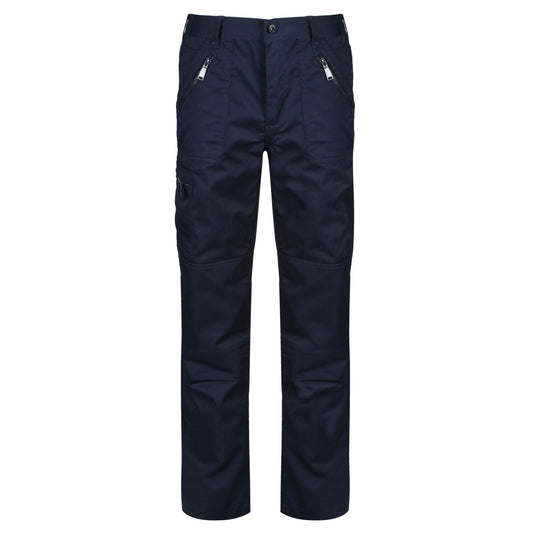 Navy - Front - Regatta Professional Mens Waterproof Trousers
