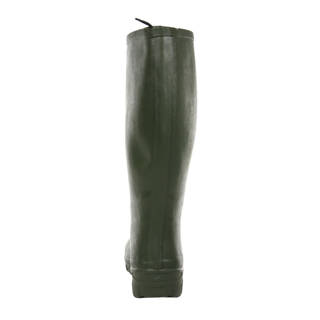 Deep Green - Side - Regatta Great Outdoors Mens Mumford II Rubber Wellington Boots