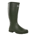 Deep Green - Front - Regatta Great Outdoors Mens Mumford II Rubber Wellington Boots