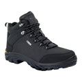 Black - Front - Regatta Great Outdoors Mens Burrell Leather Hiking Boots