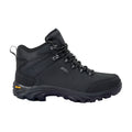 Black - Back - Regatta Great Outdoors Mens Burrell Leather Hiking Boots