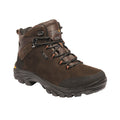 Fawn Brown - Front - Regatta Great Outdoors Mens Burrell Leather Hiking Boots