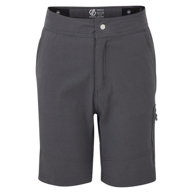 Ebony Grey - Front - Dare 2b Childrens-Kids Reprise Shorts