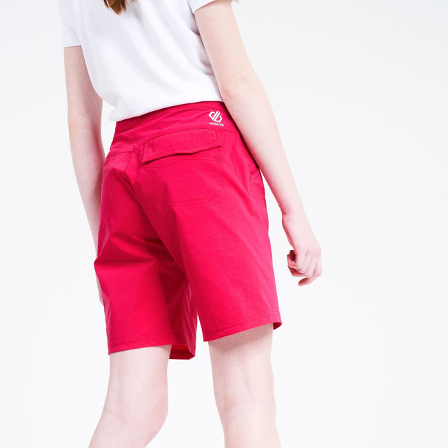 Duchess Pink - Side - Dare 2b Childrens-Kids Reprise Shorts