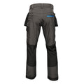 Ash - Back - Regatta Mens Strategic Softshell Work Trousers