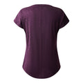 Deep Plum - Side - Dare 2B Womens-Ladies Vigilant Active T-Shirt