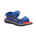 Oxford Blue-Pepper - Front - Regatta Childrens-Kids Kota Drift Sandals