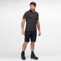 Black - Pack Shot - Regatta Professional Mens Cargo Shorts