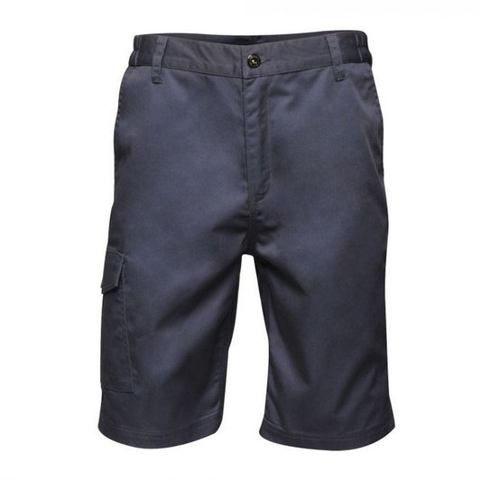 Navy - Front - Regatta Professional Mens Cargo Shorts
