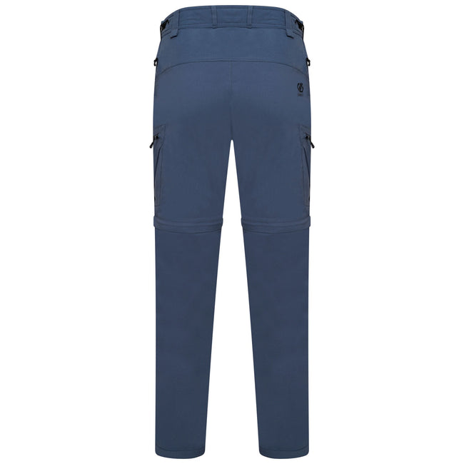 Orion Grey - Back - Dare 2B Mens Tuned In II Multi Pocket Zip Off Walking Trousers