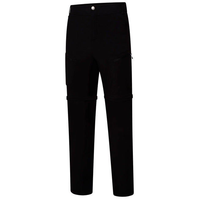 Black - Lifestyle - Dare 2B Mens Tuned In II Multi Pocket Zip Off Walking Trousers