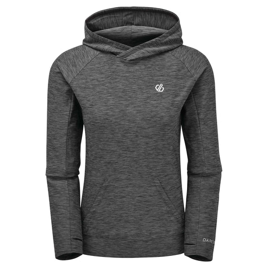 Ebony Grey - Front - Dare 2B Womens-Ladies The Laura Whitmore Edit Sprint City Lightweight Hoodie