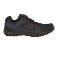 Navy-Burnt Umber - Side - Regatta Mens Edgepoint III Low Rise Hiking Shoes