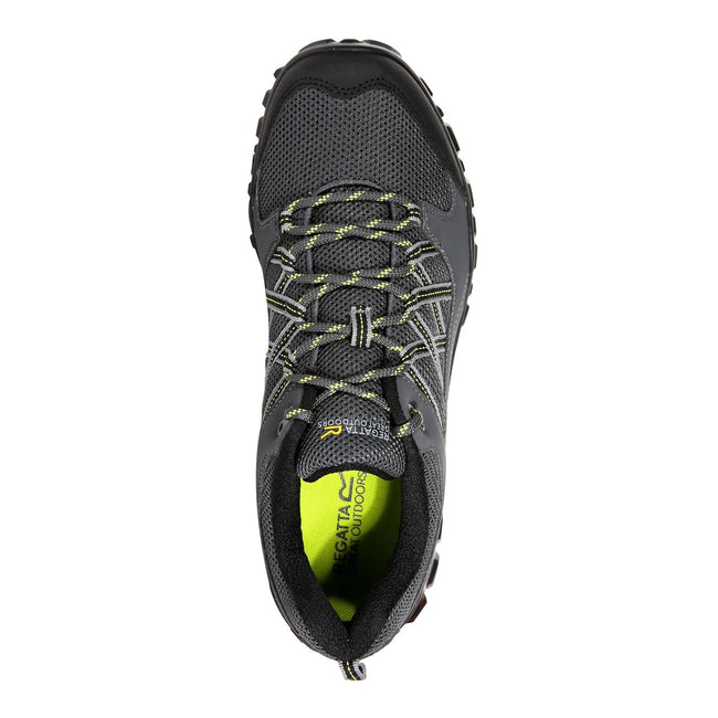 Briar-Lime Punch - Side - Regatta Mens Edgepoint III Low Rise Hiking Shoes