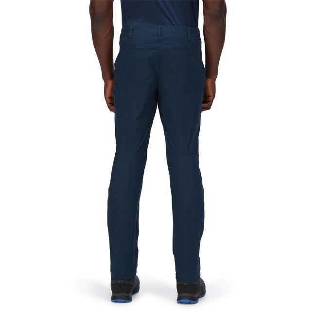 Moonlight Denim - Side - Regatta Mens Highton Water Repellent Hiking Trousers