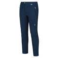 Moonlight Denim - Pack Shot - Regatta Mens Highton Water Repellent Hiking Trousers