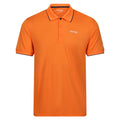 Persimmon Solid - Front - Regatta Mens Remex II Polo Shirt