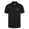 Black - Front - Regatta Mens Remex II Polo Shirt