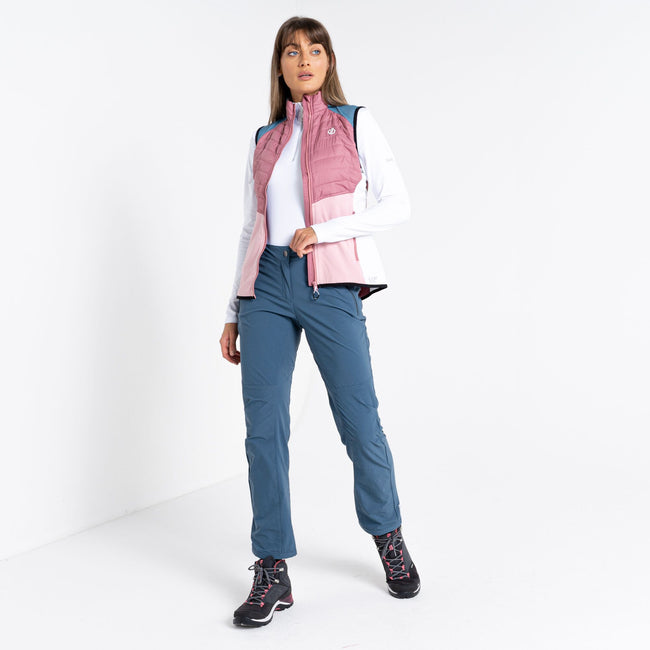 Orion Grey - Back - Dare2b Womens-Ladies Melodic II Lightweight Stretch Walking Trousers