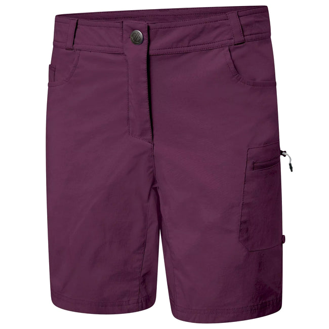 Lunar Purple - Side - Dare 2B Womens-Ladies Melodic II Walking Shorts