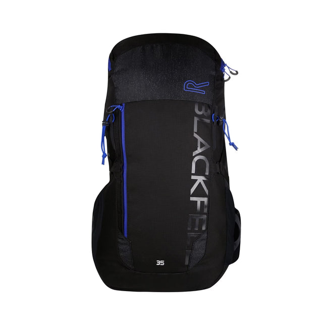 Black-Surfspray Blue - Front - Regatta Blackfell III 35L Rucksack