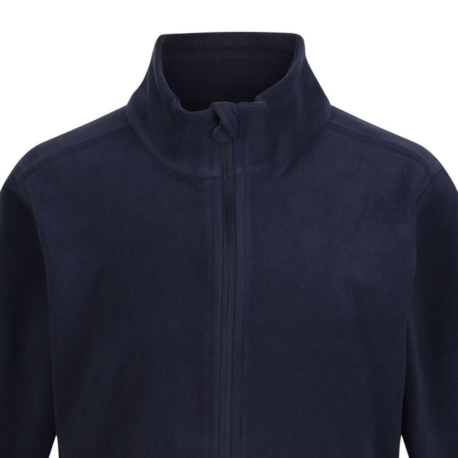 Navy - Side - Regatta Childrens-Kids Brigade II Fleece