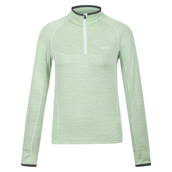 Quiet Green - Front - Regatta Womens-Ladies Yonder Fleece Top