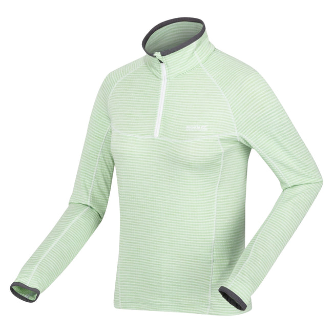 Quiet Green - Side - Regatta Womens-Ladies Yonder Fleece Top