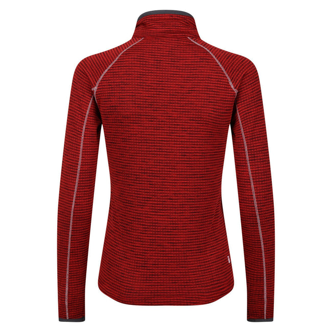 Rumba Red - Back - Regatta Womens-Ladies Yonder Fleece Top