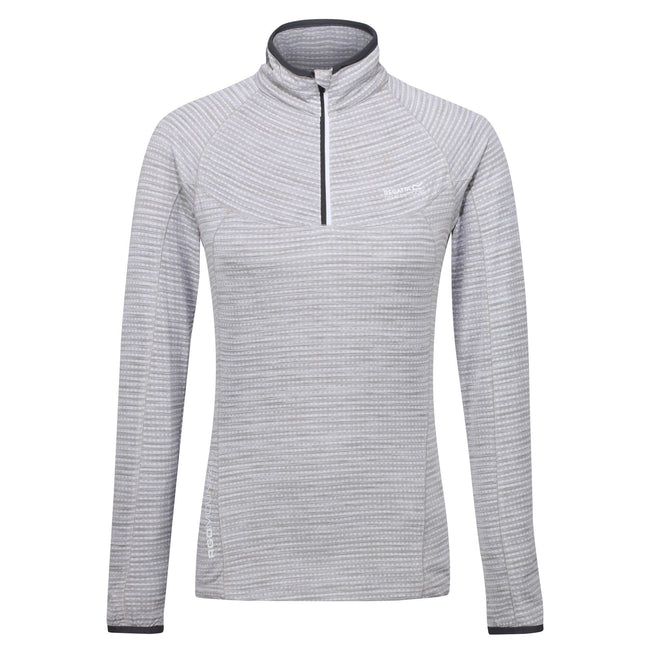White - Front - Regatta Womens-Ladies Yonder Fleece Top
