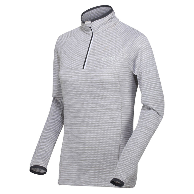 White - Close up - Regatta Womens-Ladies Yonder Fleece Top