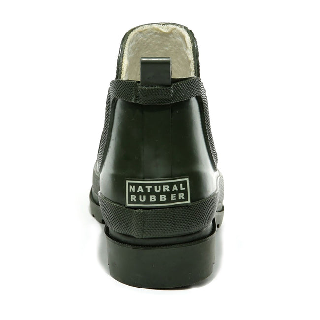 Thyme Green - Back - Regatta Womens-Ladies Harper Faux Fur Lined Ankle Wellingtons
