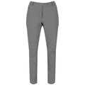 Seal Grey - Front - Regatta Womens-Ladies Highton Walking Trousers