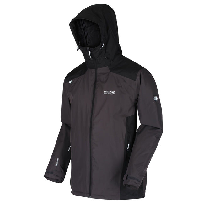 Ash-Black - Lifestyle - Regatta Mens Thornridge II Insulated Jacket
