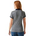 Navy - Lifestyle - Regatta Womens-Ladies Remex II Polo Neck T-Shirt