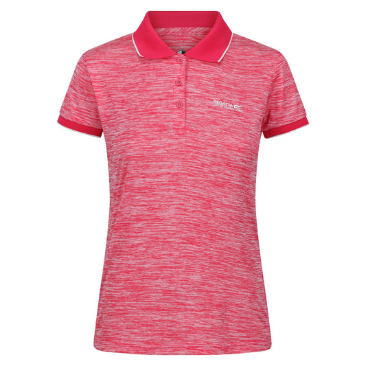 Peony - Front - Regatta Womens-Ladies Remex II Polo Neck T-Shirt