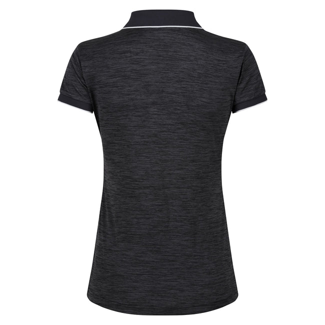 Seal Grey - Back - Regatta Womens-Ladies Remex II Polo Neck T-Shirt