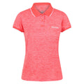 Neon Peach - Front - Regatta Womens-Ladies Remex II Polo Neck T-Shirt