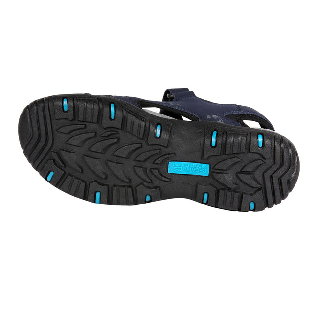 Navy-Black - Lifestyle - Regatta Womens-Ladies Haris Sandals