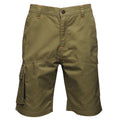Dark Khaki - Front - Regatta Mens Heroic Cargo Shorts
