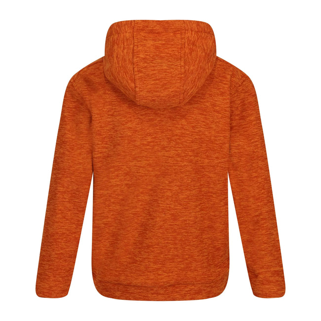 Autumn Maple Marl - Back - Regatta Childrens-Kids Keyon Hooded Fleece