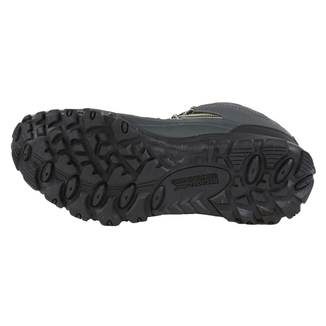 Briar-Lime Punch - Close up - Regatta Mens Edgepoint Mid Waterproof Hiking Shoes