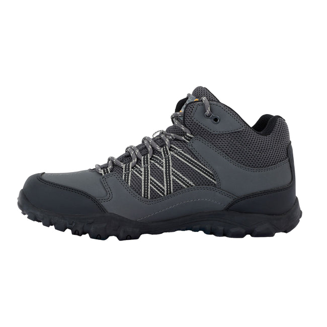 Ash-Dried Sage - Side - Regatta Mens Edgepoint Mid Waterproof Hiking Shoes